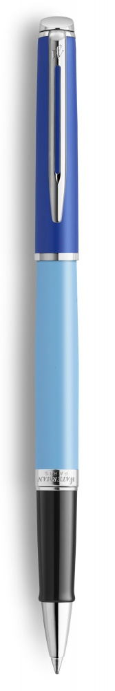 2179926 Waterman Hemisphere Ручка роллер   Colour Blocking Blue CT, стержень: F, цвет: Black, в подарочной упаковке