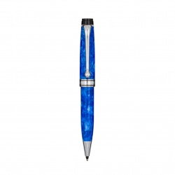 AU077-M Aurora Acqua. Шариковая ручка Aurora Acqua Mini Blue CT, в подарочной коробке
