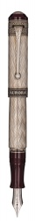 AU936-M Aurora 80&deg; Anniversario. Перьевая ручка Aurora 80th Anniversary Silver CT , перо - М