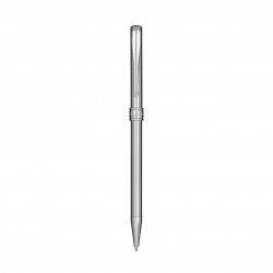 AUA40-LI Aurora Magellano Silver. Шариковая ручка Aurora Magellano Silver CT, в подарочной коробке