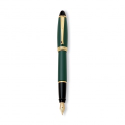 AUB11-VF Aurora Ipsilon Resin. Перьевая ручка Aurora Ipsilon Resin Green GT, перо - F, в подарочной коробке