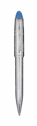 AUB36-I Aurora Ipsilon Ice. Шариковая ручка Aurora Ipsilon Ice blue Chrome CT, в подарочной коробке