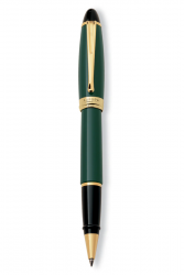 AUB71-V Aurora Ipsilon Resin. Ручка-роллер Aurora Ipsilon Resin Green GT, в подарочной коробке