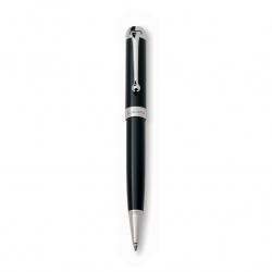 AUD31-N Aurora Talentum Resina. Шариковая ручка Aurora Talentum Resina Black CT, в подарочной коробке