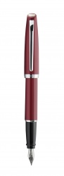 AUE12-PRM Aurora Style Resin. Перьевая ручка Aurora Style Resin, burgundy resin GT, , перо - F, в подарочной коробке