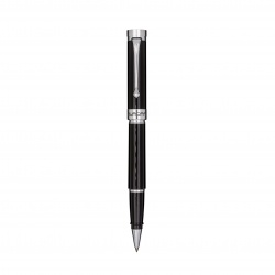 AUO71-N Aurora EDO. Ручка-роллер Aurora Edo Black CT, в подарочной коробке