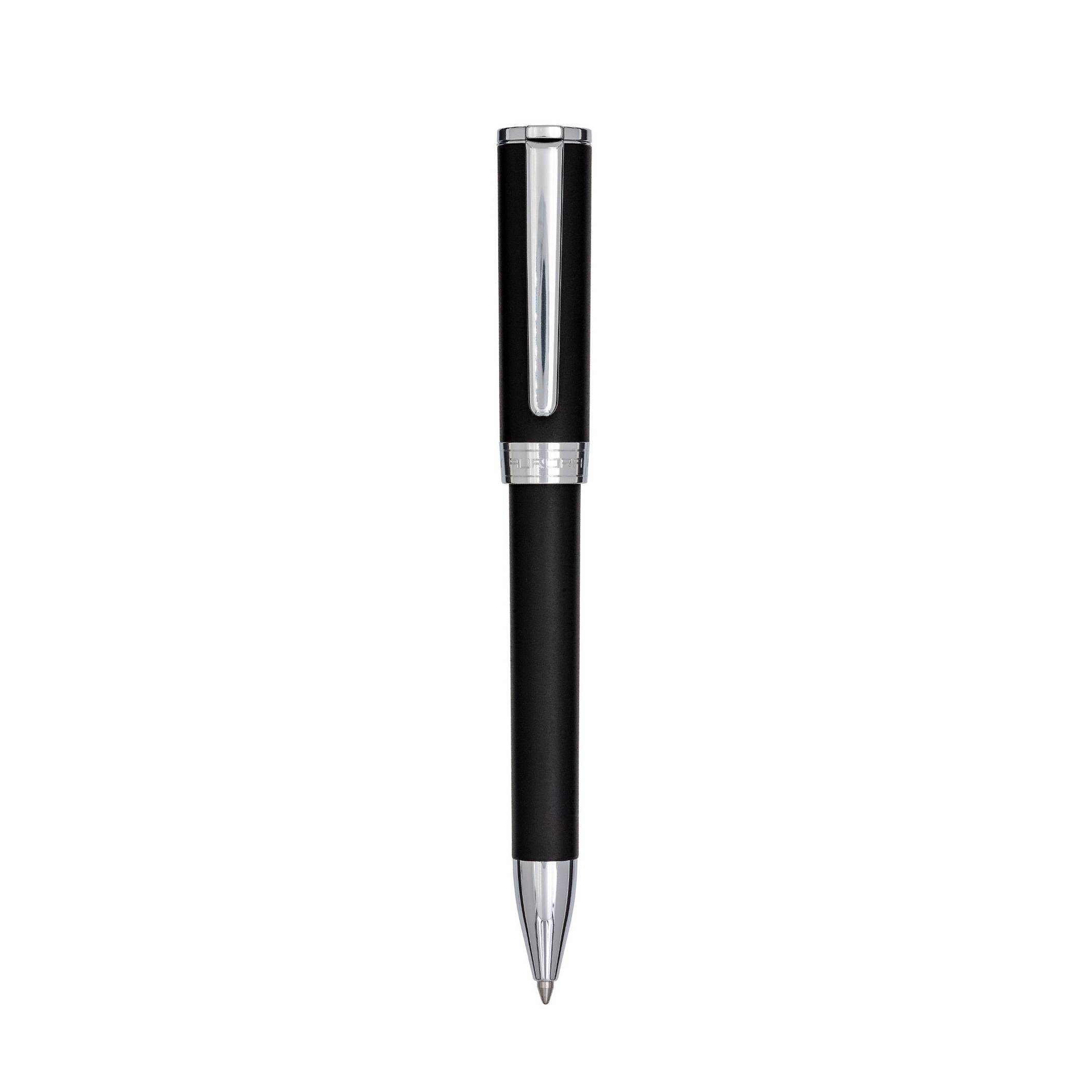 AUT30-N Aurora TU Resin. Шариковая ручка Aurora TU Matt Black CT, в подарочной коробке