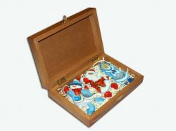 GBOX18091523 Новогодний набор &laquo;Игрушка выпильная, с движущимися элементами, толщина 10 мм.&raquo;