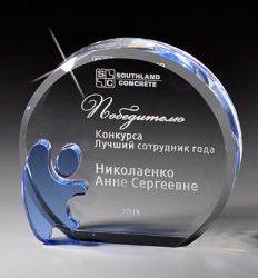BA1AW-CLR39 Bright Awards Призы из стекла. Приз из стекла