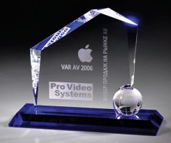 BA1AW-CLR44 Bright Awards Призы из стекла. Приз из стекла