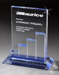 BA1AW-CLR9 Bright Awards Призы из стекла. Приз из стекла
