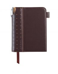 CR22-BRN2 Cross Journals. Записная книжка Cross Journal Signature A6, 250 страниц в линейку, ручка 3/4 в комплекте. Цвет -  ко