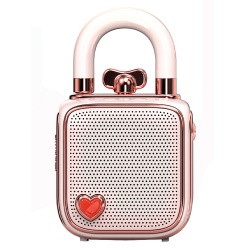 BK2809237 Divoom LoveLock. Портативная колонка Divoom LoveLock, розовый