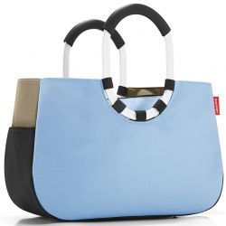 DF201611132 Reisenthel. Сумка loopshopper m patchwork pastel blue