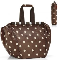 DF20161286 Reisenthel. Сумка складная easyshoppingbag mocha dots