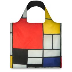 DF20161809 LOQI. Сумка складная composition with red, yellow, blue and black