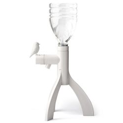 DF20161904 Qualy. Диспенсер для воды настольный thirsty bird белый