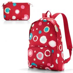 DF20161892 Reisenthel. Рюкзак складной mini maxi funky dots 2