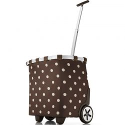 DF2016110 Reisenthel. Сумка-тележка carrycruiser mocha dots