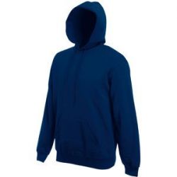 HG15091571 Fruit of the Loom. Толстовка "Hooded Sweat", темно-синий_2XL, 80% х/б, 20% п/э, 280 г/м2