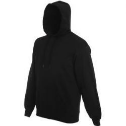 HG15091575 Fruit of the Loom. Толстовка "Hooded Sweat", черный_XL, 80% х/б, 20% п/э, 280 г/м2