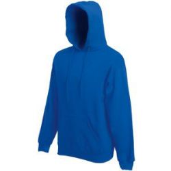 HG15091579 Fruit of the Loom. Толстовка "Hooded Sweat", ярко-синий_S, 80% х/б, 20% п/э, 280 г/м2