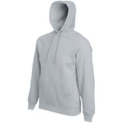 HG15091583 Fruit of the Loom. Толстовка "Hooded Sweat", серо-лиловый_L, 80% х/б, 20% п/э, 280 г/м2