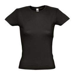 HG15092650 Sol&#39;s. Футболка "Miss", черный_2XL, 100% х/б, 150 г/м2