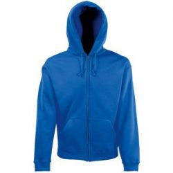 HG15091598 Fruit of the Loom. Толстовка "Zip Through Hooded Sweat", ярко-синий_S, 70% х/б, 30% п/э, 280 г/м2