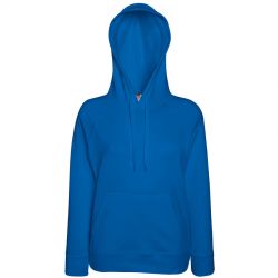 HG170151892 Fruit of the Loom. Толстовка женская "LIGHTWEIGHT", синий_L,  хлопок,  полиэстер, 240 г/м2