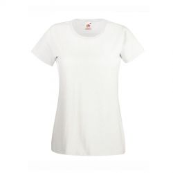 HG15091607 Fruit of the Loom. Футболка "Lady-Fit Valueweight T", белый_M, 100% х/б, 160 г/м2