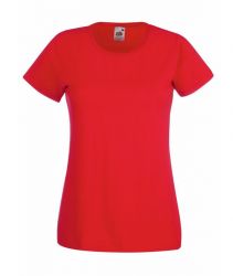 HG15091612 Fruit of the Loom. Футболка "Lady-Fit Valueweight T", красный_M, 100% х/б, 165 г/м2