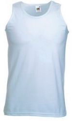 HG170151837 Fruit of the Loom. Майка мужская "Athletic Vest", белый_M, 100% хлопок, 160 г/м2