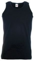 HG170151841 Fruit of the Loom. Майка мужская "Athletic Vest", черный_XL, 100% хлопок, 160 г/м2