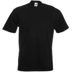 HG15091650 Fruit of the Loom. Футболка "Super Premium T", черный_XL, 100% х/б, 205 г/м2