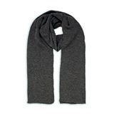 HG170151680 Atlantis. Шарф вязаный  двойной "WIND SCARF"_серый,100% акрил
