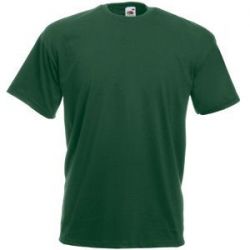 HG15091698 Fruit of the Loom. Футболка "Valueweight T", темно-зеленый_XL, 100% х/б, 165 г/м2