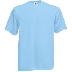 HG15091718 Fruit of the Loom. Футболка "Valueweight T", небесно-голубой_2XL, 100% х/б, 165 г/м2