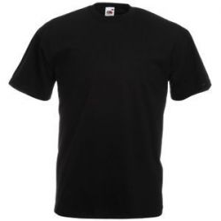 HG15091728 Fruit of the Loom. Футболка "Valueweight T", черный_S, 100% х/б, 165 г/м2