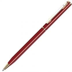 HG3B-RED20 B1 Business. SLIM, ручка шариковая, бордо/золотистый, металл