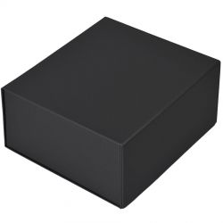 HG1509639 Коробка подарочная складная,  черный, 22 x 20 x 11cm,  кашированный картон,  тиснение, шелкогр.