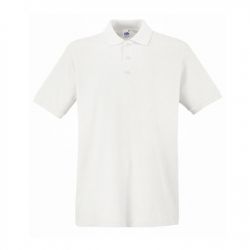 HG15091447 Fruit of the Loom. Поло "Premium Polo", белый_L, 100% х/б, 170 г/м2