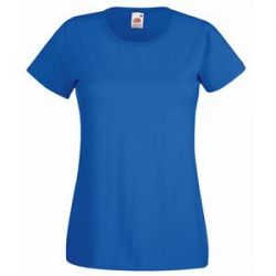 HG1509300 Fruit of the Loom. Футболка "Lady-Fit Valueweight T", синий_L, 100% хлопок, 165 г/м2