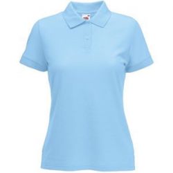 HG15092049 Fruit of the Loom. Поло "Lady-Fit 65/35 Polo", небесно-голубой_XL, 65% п/э, 35% х/б, 180 г/м2