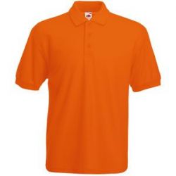 HG15091508 Fruit of the Loom. Поло "65/35 Polo", оранжевый_S, 65% п/э, 35% х/б, 180 г/м2