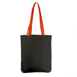 HG184061290 Start. Сумка START, черный с красными ручками,  100% х/б, 220 г/м2