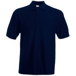 HG15091522 Fruit of the Loom. Поло "65/35 Polo", глубокий темно-синий_2XL, 65% п/э, 35% х/б, 180 г/м2