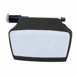 HG151182934 Клип на магните с доской и маркером; черный; 9х12,4х2,5 см; пластик; тампопечать