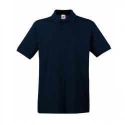 HG15091528 Fruit of the Loom. Поло "Premium Polo", глубокий темно-синий_L, 100% х/б, 180 г/м2
