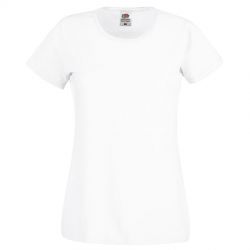 HG1701511237 Fruit of the Loom. Футболка женская "Original T", белый_L, 100% хлопок, 135 г/м2